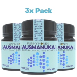 1200+ MGO Australian Manuka Honey - 250g | 3 x Value Pack