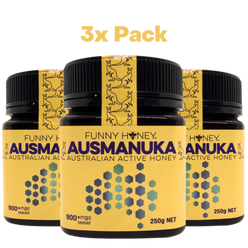 900+ MGO Australian Manuka Honey - 250g | 3 x Value Pack