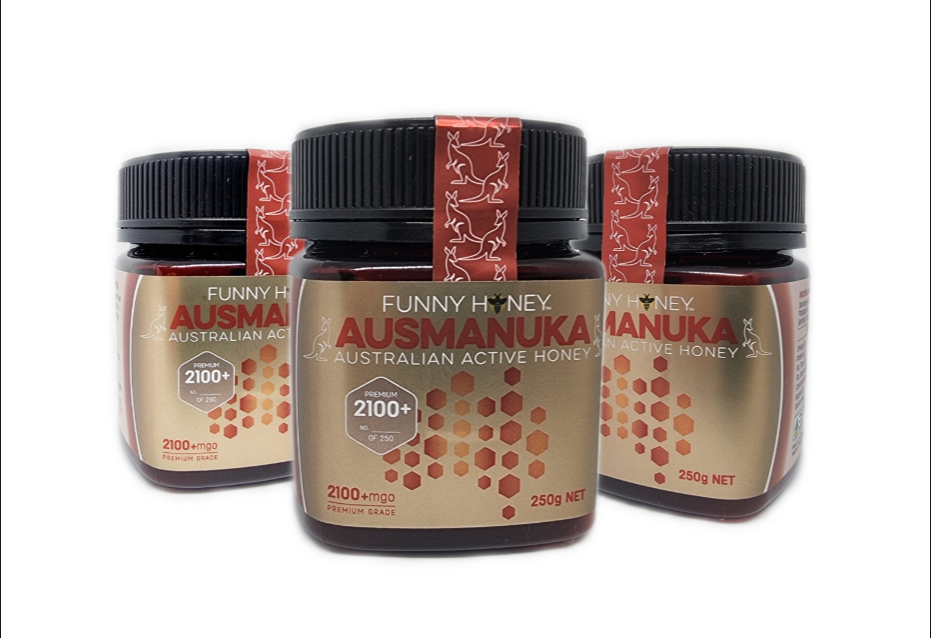 2100+Mgo 250g Australian Manuka Honey 3 ×Value Pack AUSMANUKA