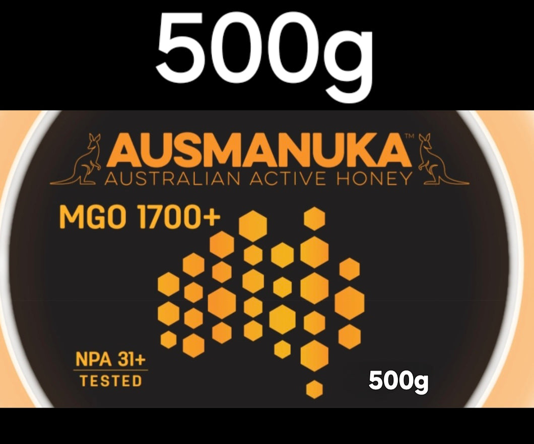 Mgo1700+ 500g AUSMANUKA™. Very Rare grade.